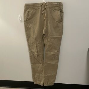 Pacsun men’s skinny light khaki joggers size large